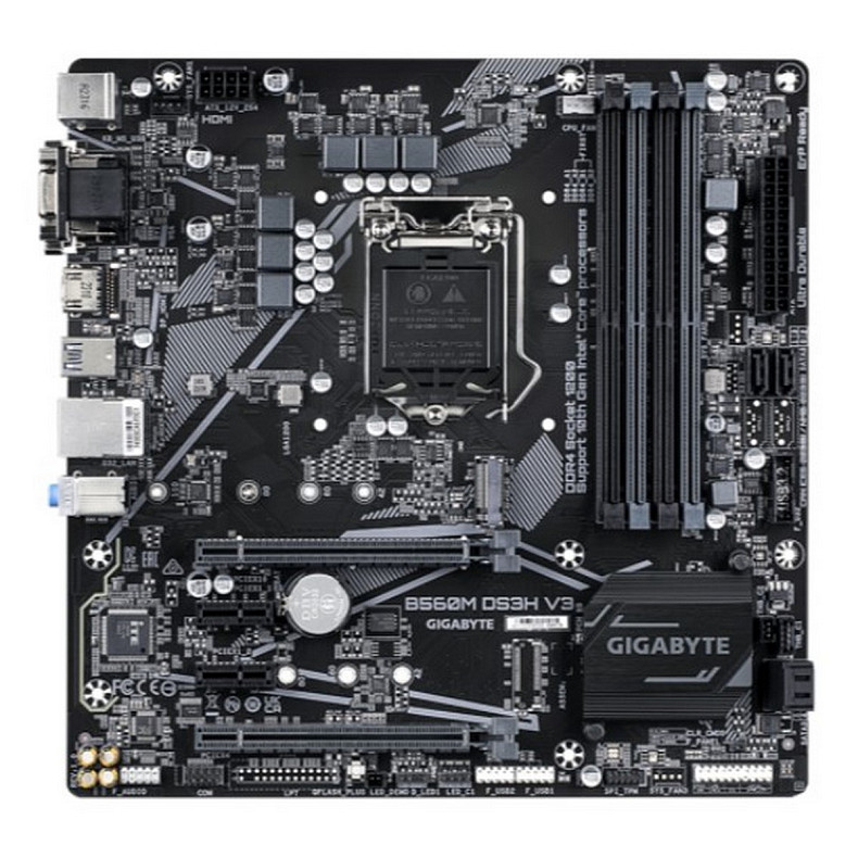 Материнська плата Gigabyte B560M DS3H V3 Socket 1200