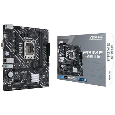 Материнська плата Asus Prime H610M-K D4 Socket 1700