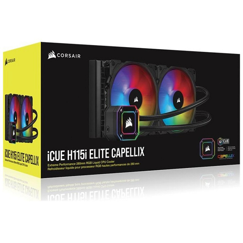 Система водяного охолодження Corsair iCUE H115i Elite Capellix RGB (CW-9060047-WW)