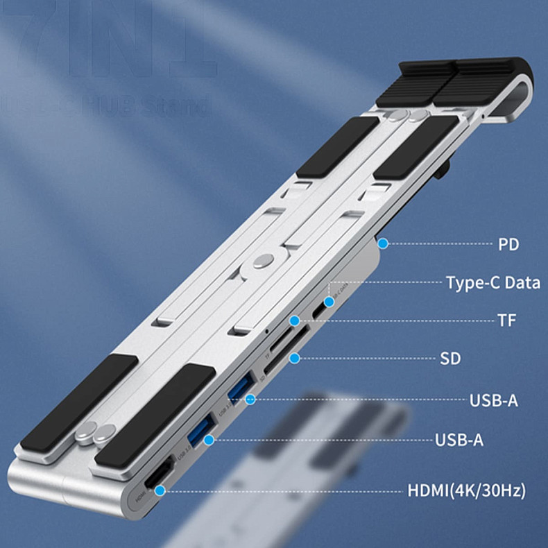 Док станція Choetech HUB-M43-SL