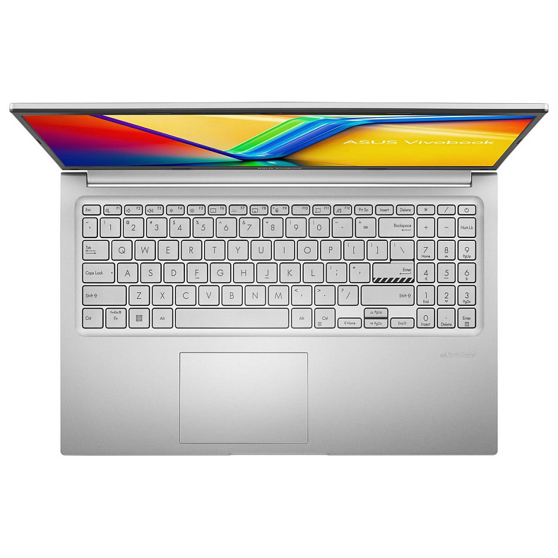 Ноутбук ASUS Vivobook 15 M1502YA-BQ619 15.6" FHD IPS, AMD R5-7430U, 16GB, F512GB, UMA, NoOS, Срібляс