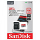 Карта памяти SANDISK MICRO SDXC 64GB UHS-I W/A SDSQUAB-064G-GN6MA