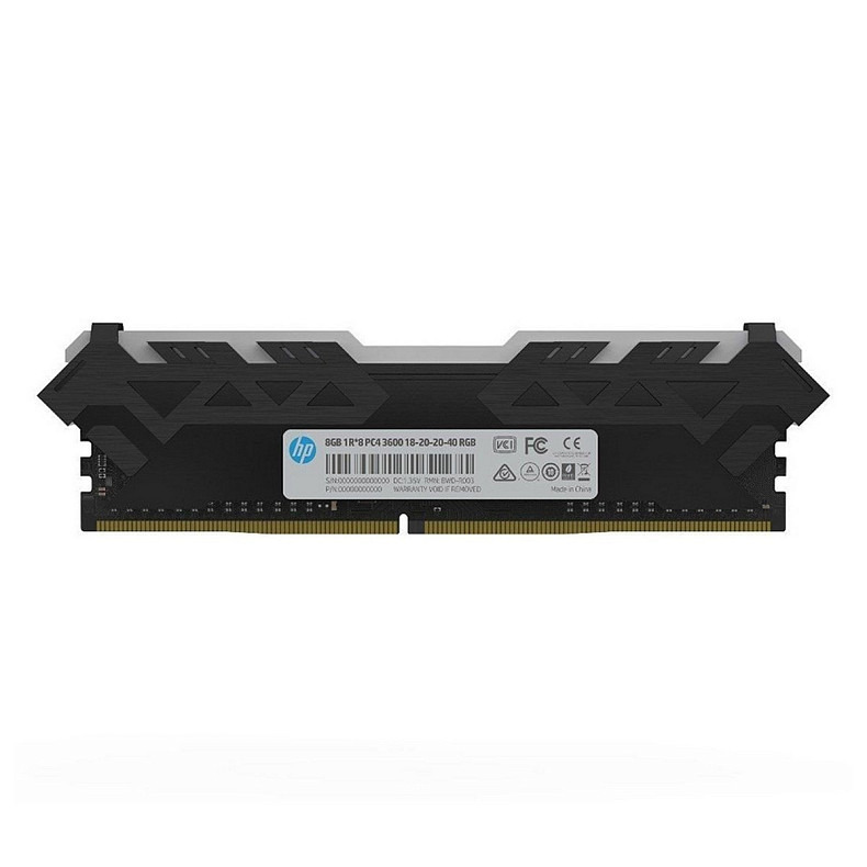 ОЗУ DDR4  8GB 3600MHz HP V8 RGB, Retail