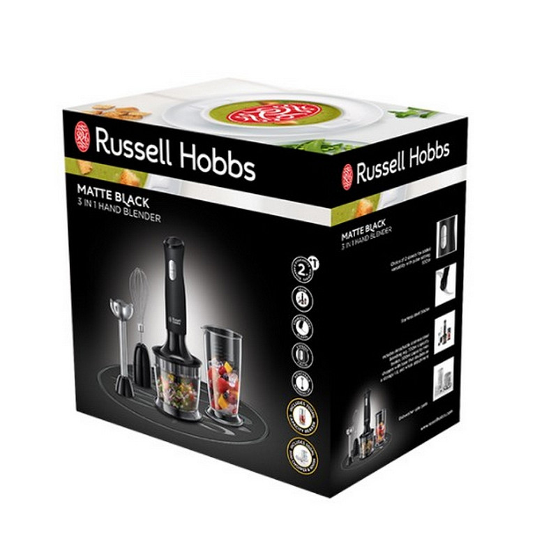 Блендер Russell Hobbs 24702-56 Matte Black 3in1