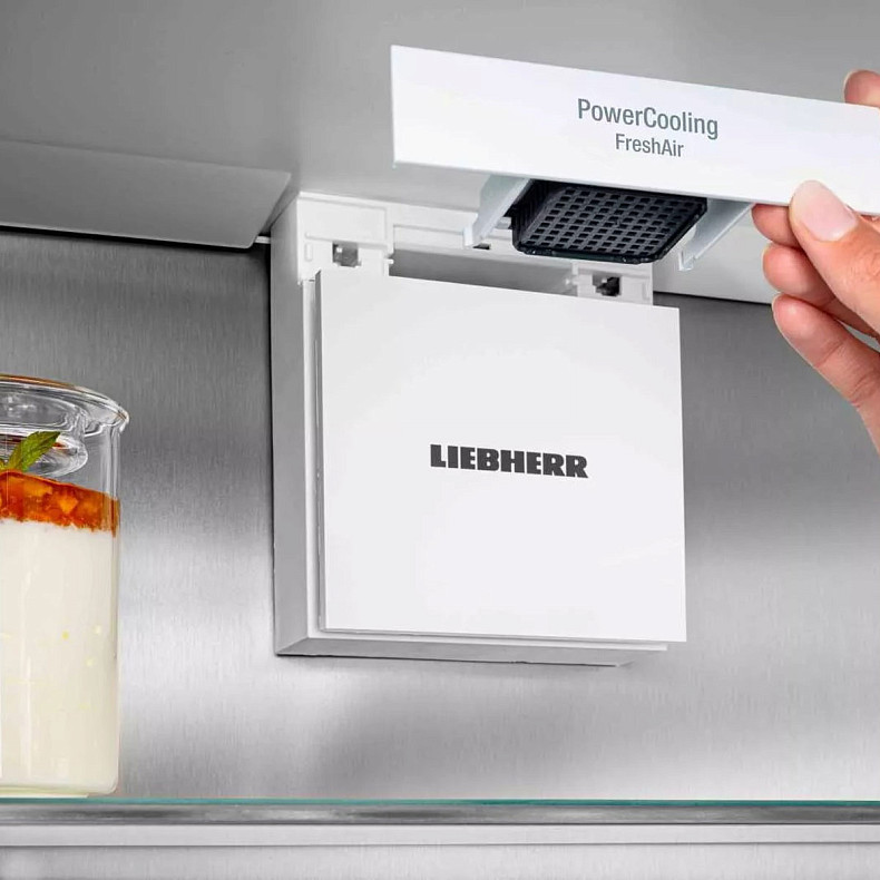 Вбудований двокамерний холодильник Liebherr ICBNci 5663