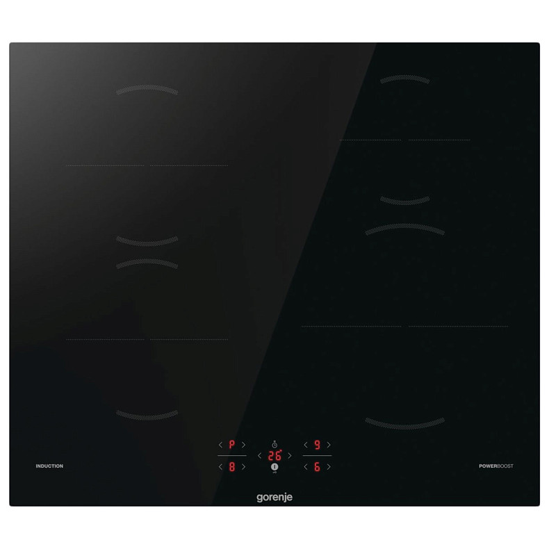 Комплект Дух.шафа + Вар.поверхня інд. Gorenje BOS6737E06BG + GI6401BSC