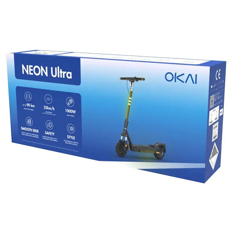 Электросамокат OKAI ES40 Black (ES40-B)