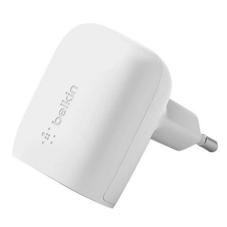 Зарядное устройство сетевое Belkin 20Вт USB-C PD PPS, белый