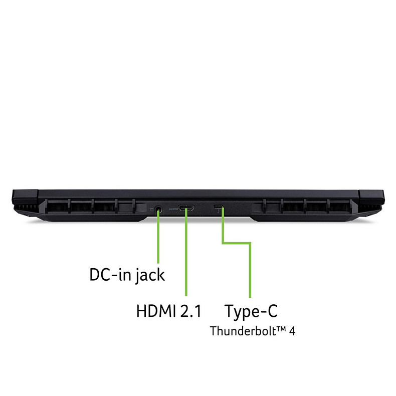 Ноутбук Acer Nitro V 16 ANV16-71 16" WUXGA IPS, Intel i7-14650HX, 16GB, F1TB, NVD4050-6, Lin, чорний