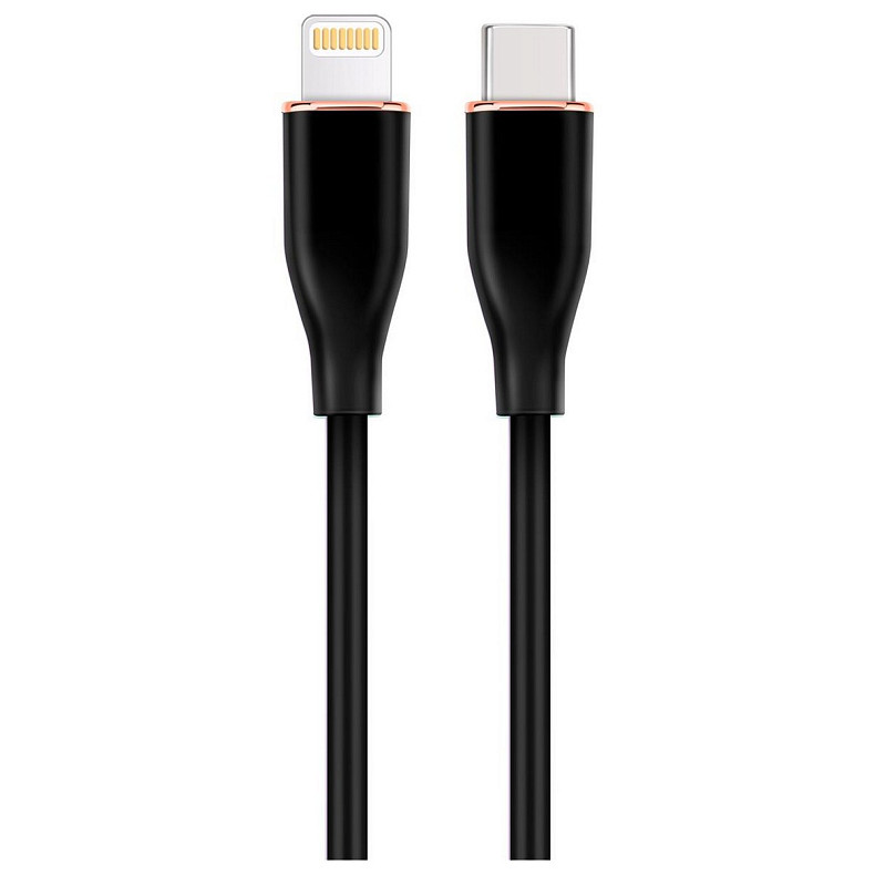 Кабель Cablexpert USB Type-C - Lightning (M/M), 2.25 A, 20 W, 1.5 м, Black (CC-USB2S-CM8PM-1.5M-BK)