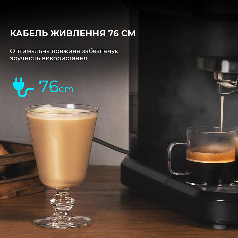 Кофеварка рожковая Cecotec Cafelizzia 790 Black