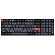 Клавіатура Keychron K17 Pro 100Key Gateron MX 2.0 Brown WL/BT/USB-A QMK RGB чорний