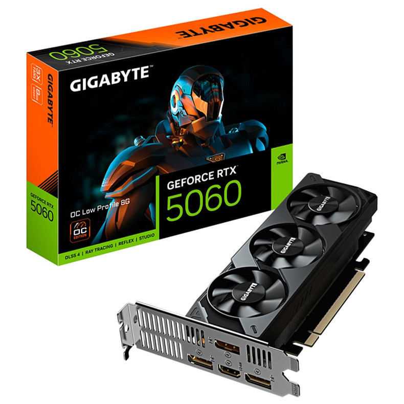 Відеокарта Gigabyte GeForce RTX 5060 OC 8GB GDDR7 (GV-N5060OC-8GL)
