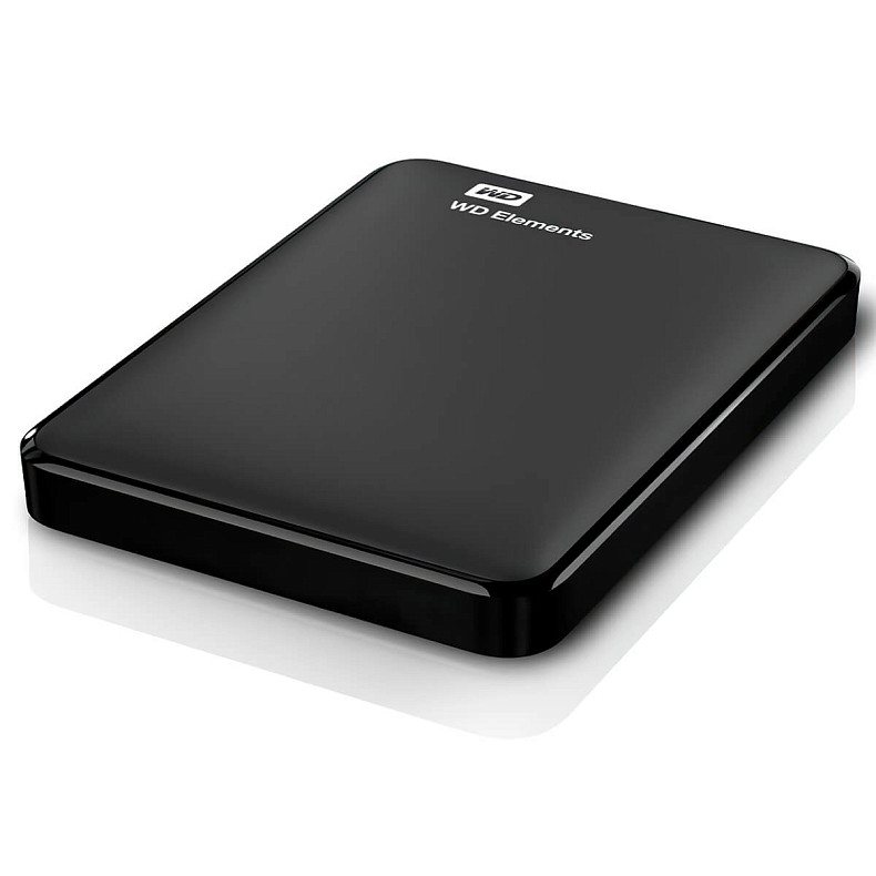 Жорсткий диск WD Elements 1.0Tb Black (WDBUZG0010BBK-WESN)