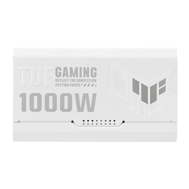 Блок питания Asus TUF-GAMING-1000G-WHITE PCIE5 1000W Gold (90YE00S5-B0NA00)