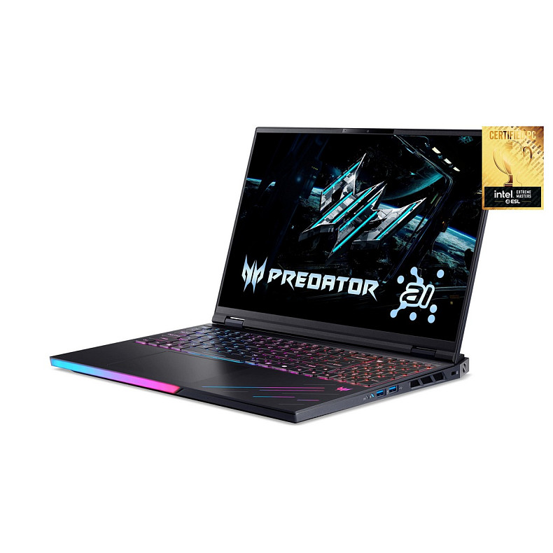 Ноутбук Acer Predator Helios 16 PH16-73 16" OLED, Intel U9-275HX, 64GB, F2TB, NVD5090-24, Win11P, чо