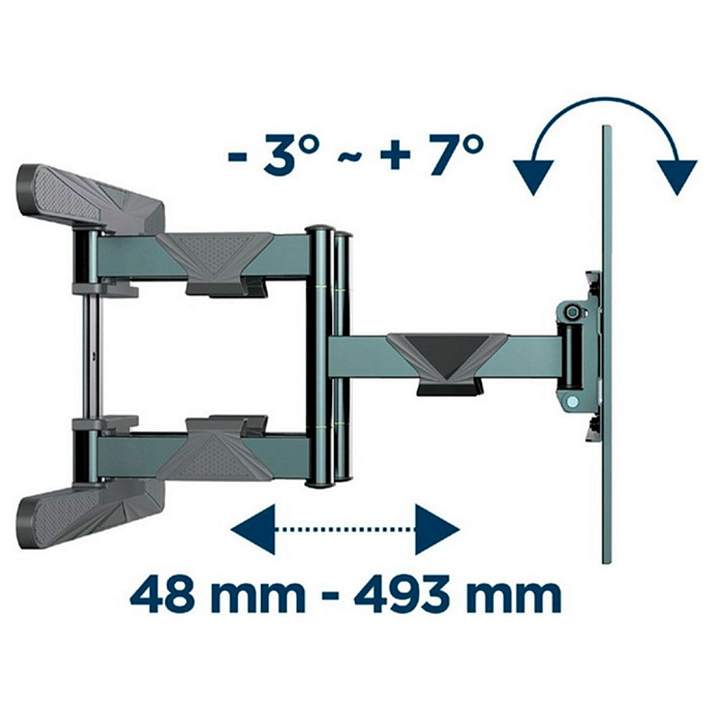 Кріплення для TV Gembird WM-80ST-01