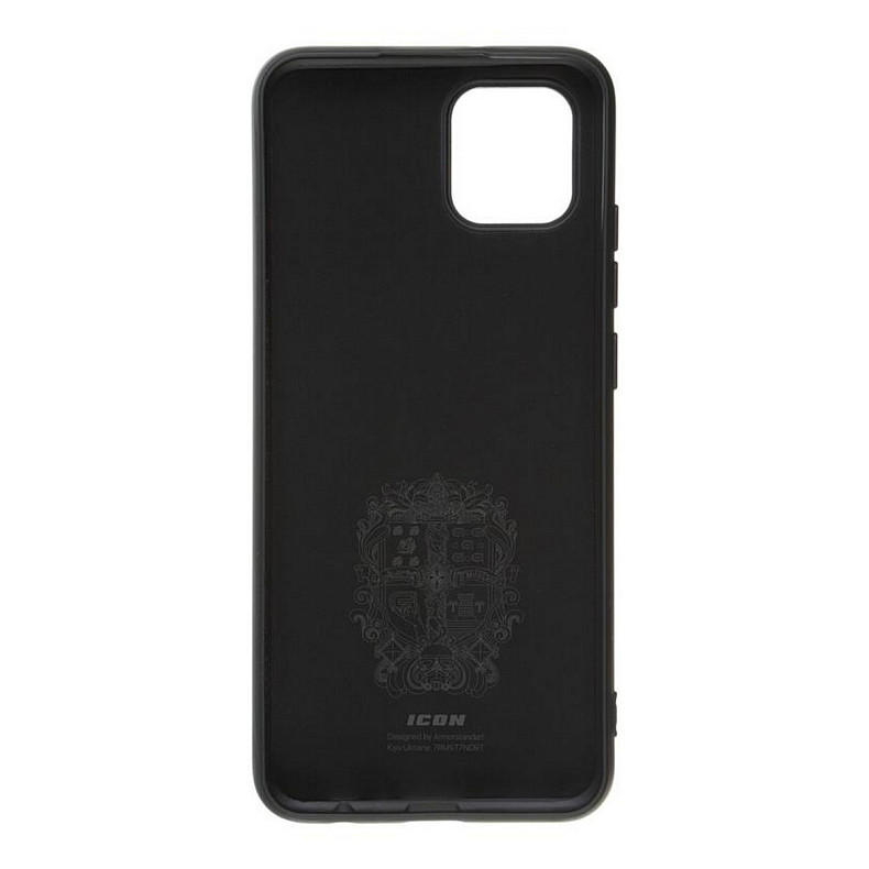 Чохол-накладка Armorstandart Icon для Samsung Galaxy A03 SM-A035 Black (ARM60875)