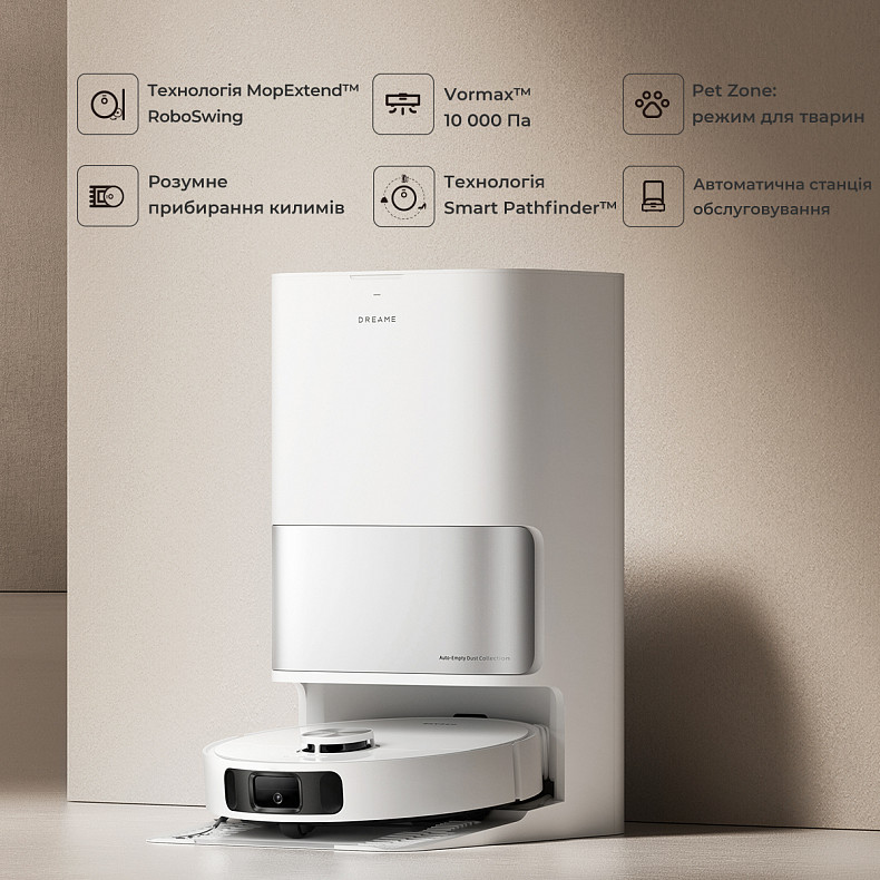 Робот-пилосос миючий Dreame Bot L10S Ultra Gen 2