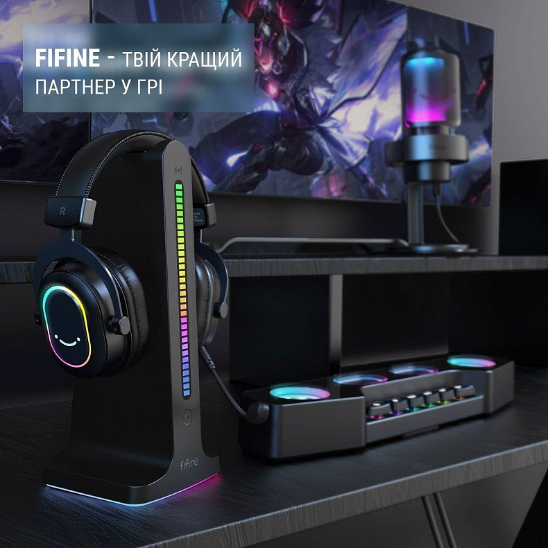 Гарнитура Fifine RGB H6P