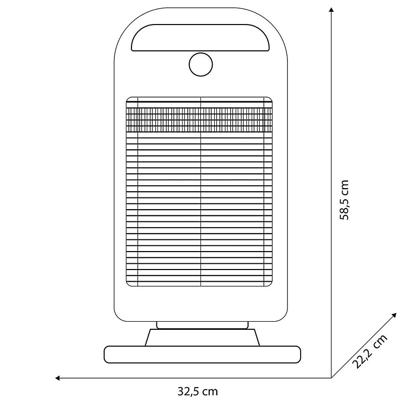 Инфракрасный обогреватель Olimpia Splendid SOLARIA EVO (99545)