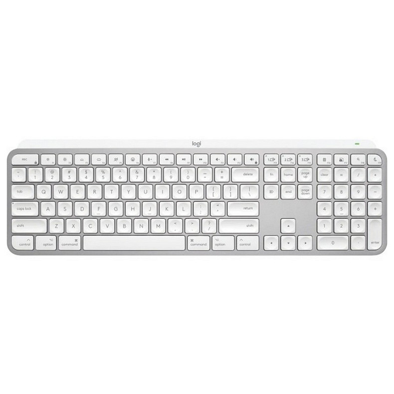 Клавіатура Logitech MX Keys S для Mac Pale Grey (920-011638)