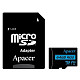 Карта памяти APACER 64GB MicroSDXC UHS-I/U3 Class 10 + SD adapter (AP64GMCSX10U7-R)