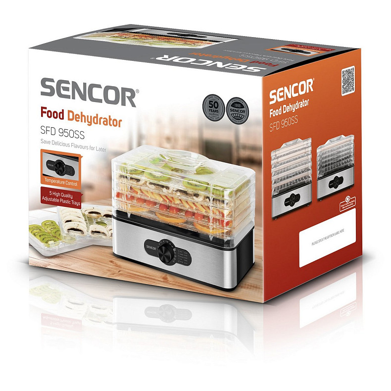 Сушка для продуктів Sencor SFD950SS