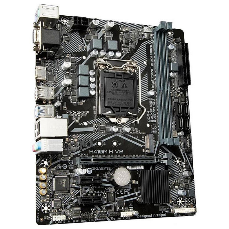 Материнская плата Gigabyte H410M H V2 Socket 1200