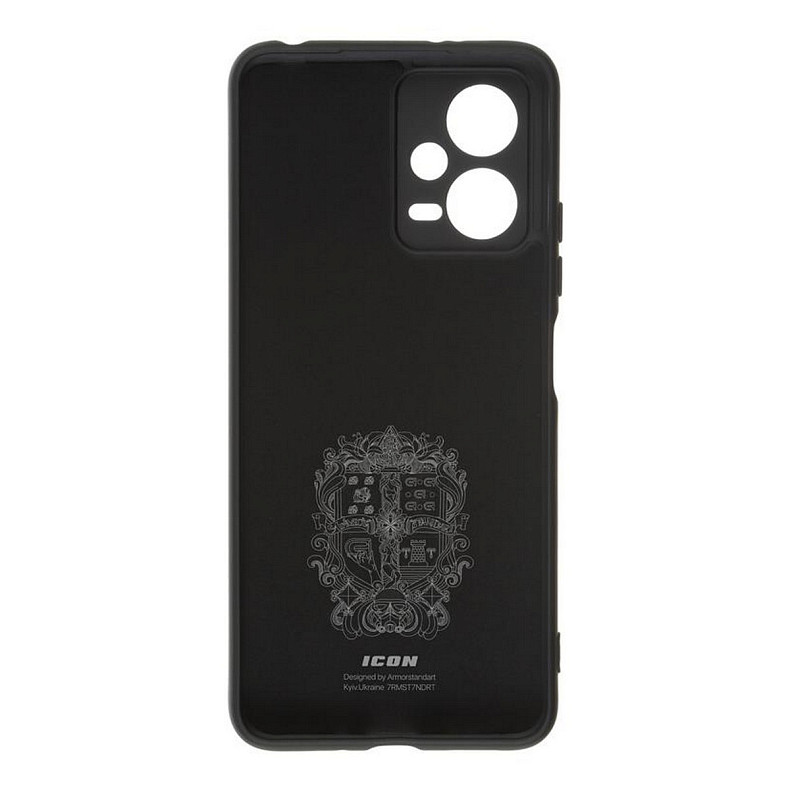 Чехол-накладка Armorstandart Icon для Xiaomi Poco X5 5G Camera cover Black (ARM66376)