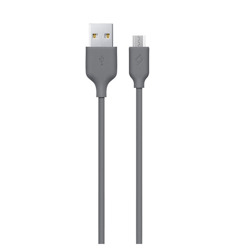 Кабель Ttec (2DK7530GR) USB - мicroUSB 1.2м, Gray
