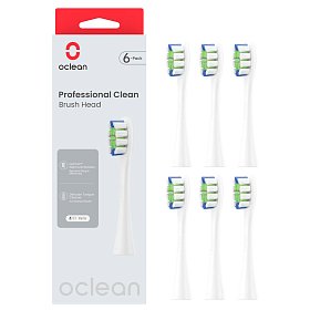 Насадка Oclean Professional Clean Brush Head P1C1 W06 6psc White