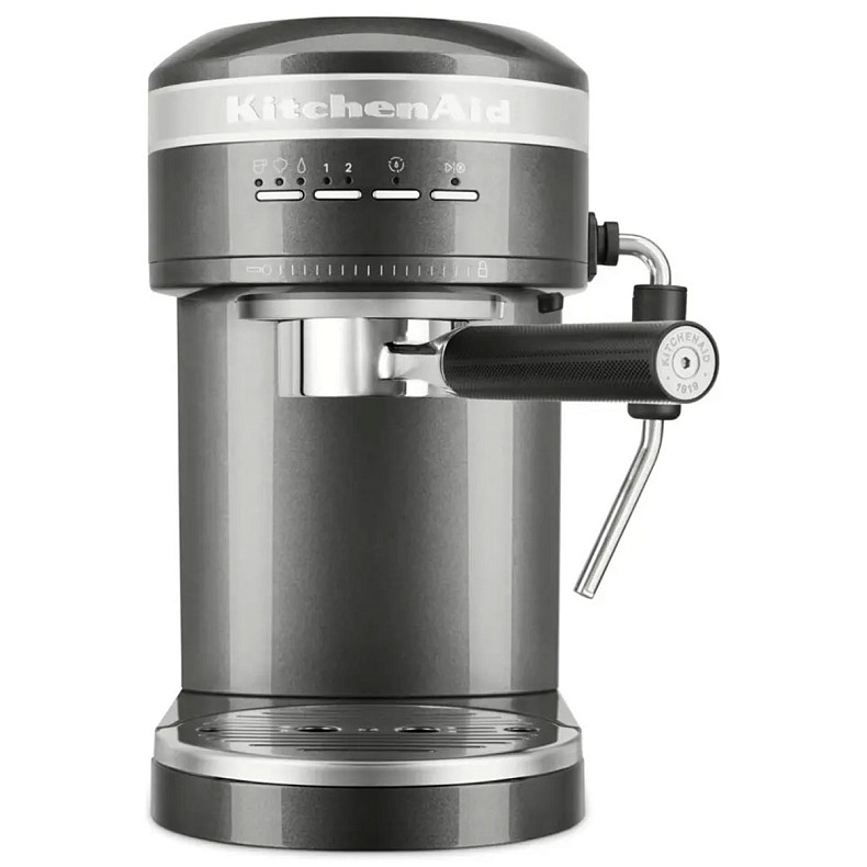 Кавоварка еспресо KitchenAid Artisan 5KES6503EMS срібний медальйон