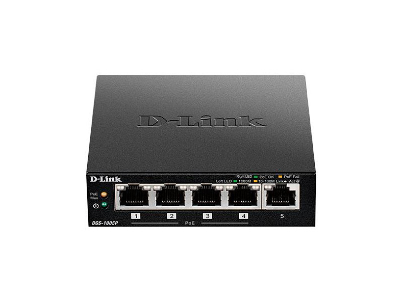 Коммутатор D-Link DGS-1005P