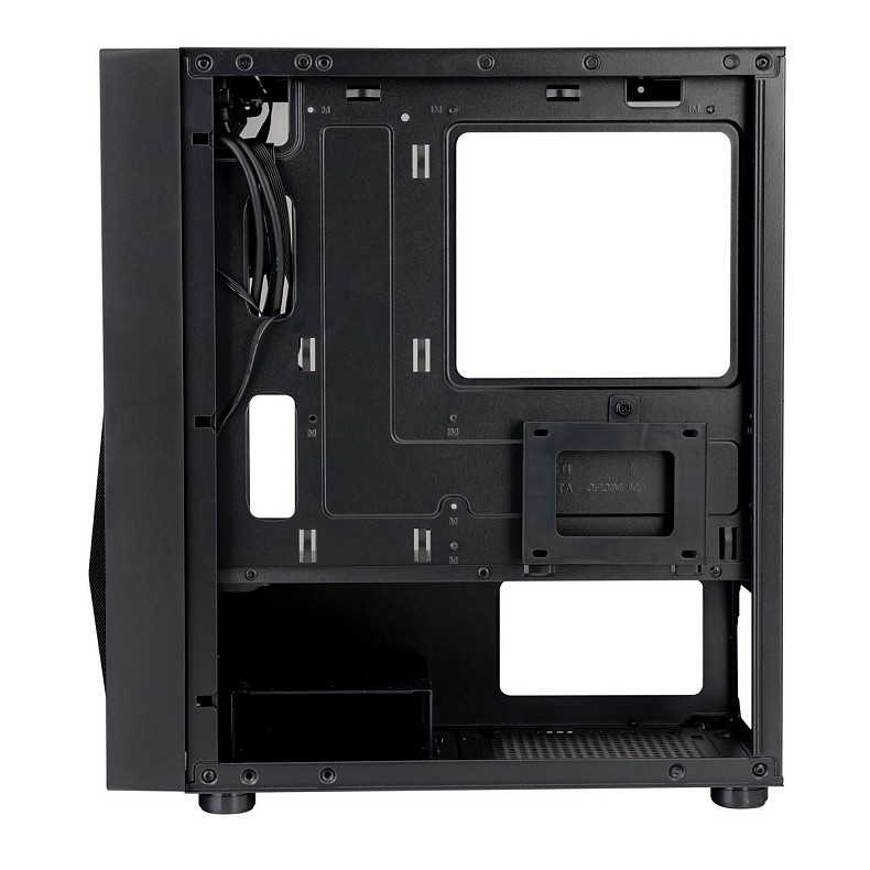 Корпус Prologix E102 Tempered Glass&Mesh 1xUSB1.1, 2xUSB3.0, Black