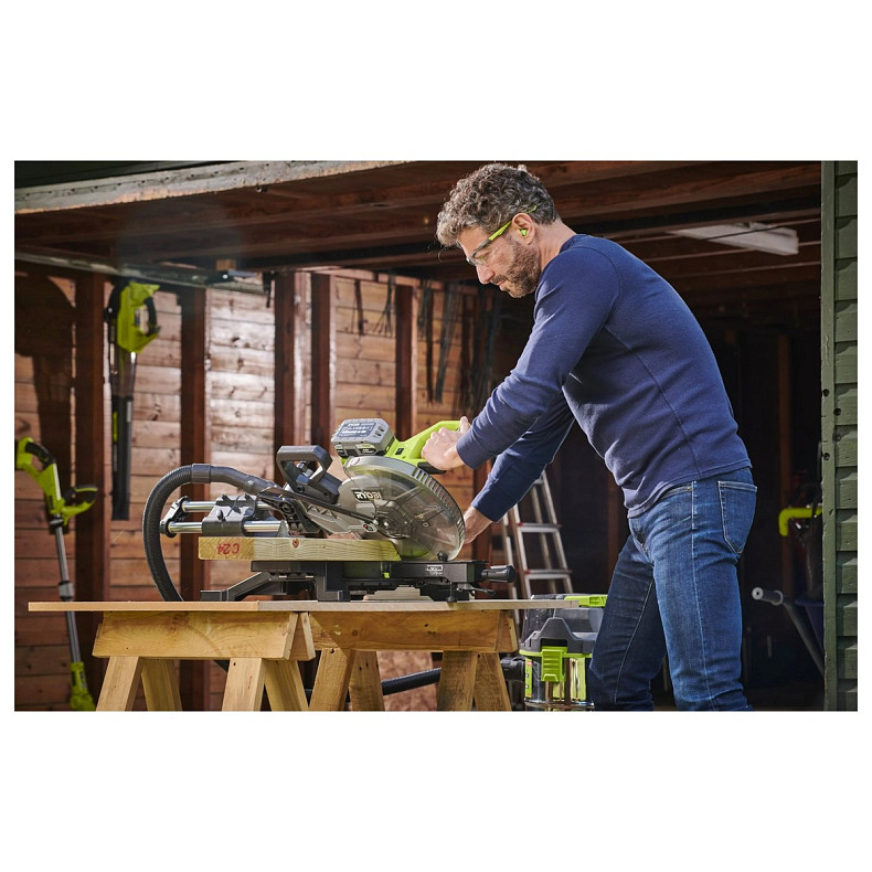 Пила торцювальна акумуляторна Ryobi  RMS18254X-0