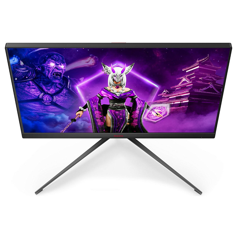 TFT 27" AOC AGON AG274QS, QHD, IPS, 300Гц, 1мс, 2x HDMI, 2x DP, USB-hub, HAS, Pivot, колонки, чорний