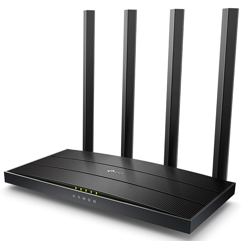 Роутер TP-Link ARCHER A6 (AC1200, MU-MIMO, 4хLAN Gbit, 1хWAN Gbit, 4 антенны)