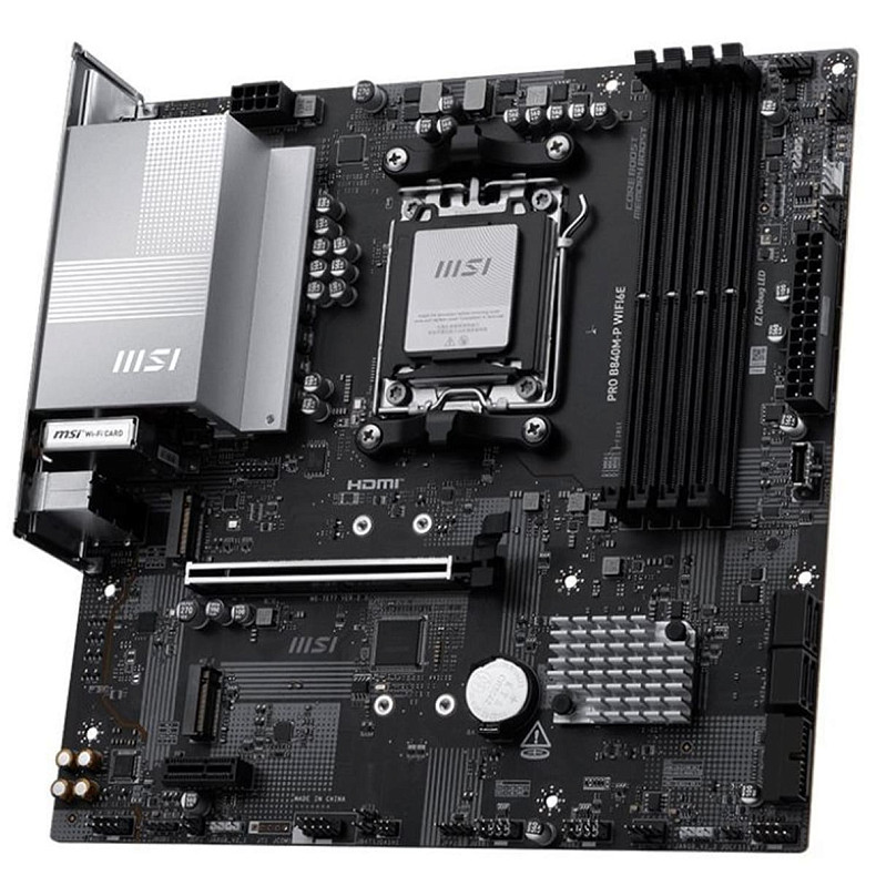 Материнська плата MSI B840M-P PRO WIFI6E AMD SAM5 ATX