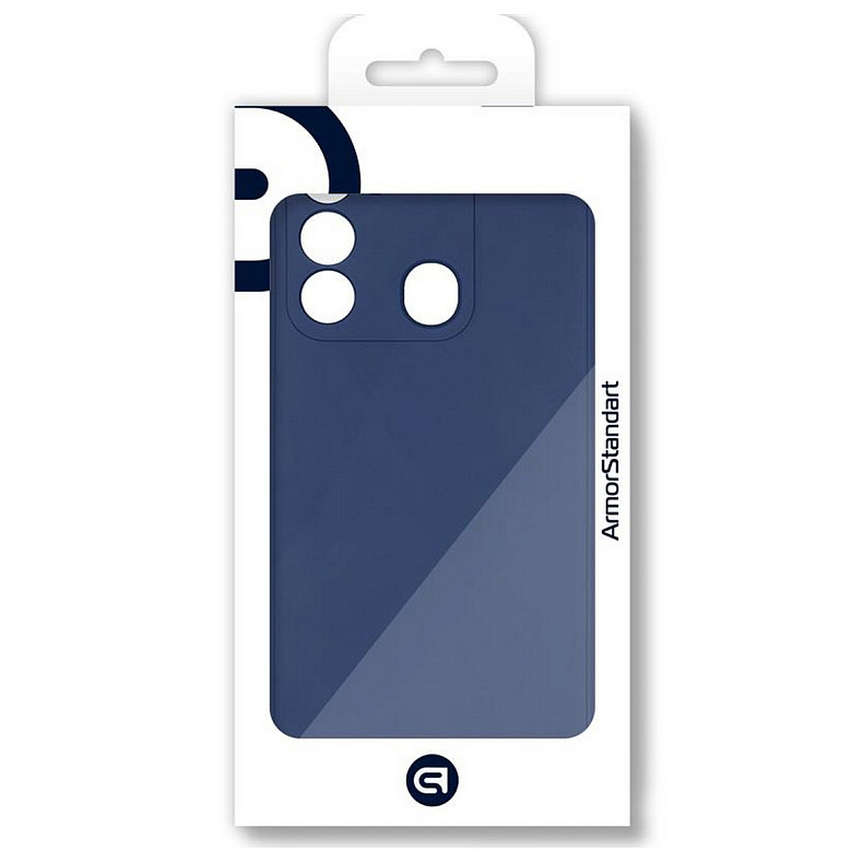 Чохол-накладка Armorstandart Matte Slim Fit для Tecno Spark Go 2022 (KG5) Camera cover Blue (ARM6906)