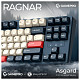 Клавиатура GamePro Asgard Ragnar Keychron Super Red Switch Blue (MK285BL)
