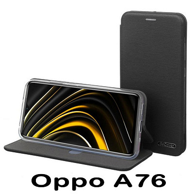 Чохол-книжка BeCover Exclusive для Oppo A76/A96 Black (707920)