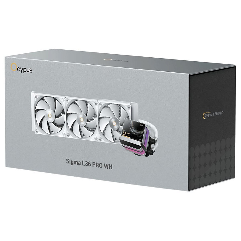 Система рідинного охолодження Ocypus SIGMA L36 PRO WH (SIGMA-L36-WH3ANWL00P-GL)