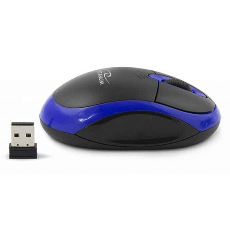 Мышь Esperanza Titanum Mouse TM116B Black-blu