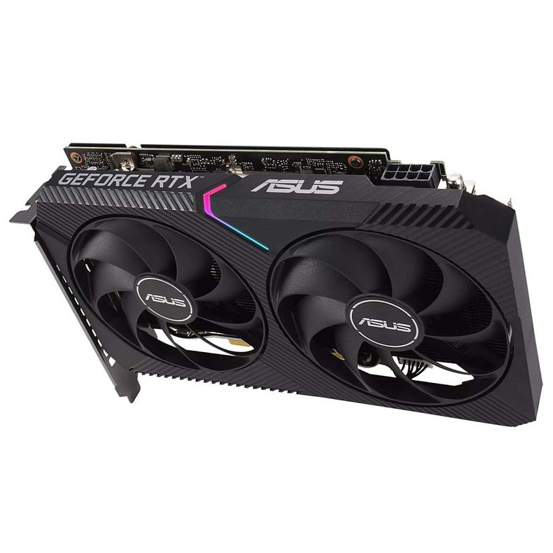 Відеокарта ASUS GeForce RTX 3060 12GB GDDR6 DUAL OC V2 DUAL-RTX3060-O12G-V2 (90YV0GB2-M0NA10)