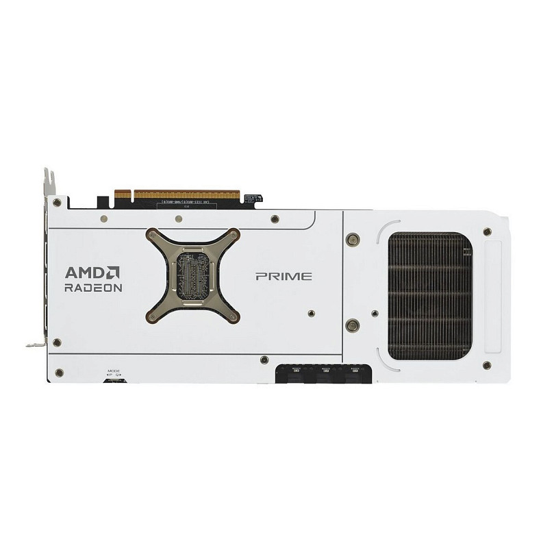 Видеокарта ASUS Radeon RX 9070 XT Prime White OC 16GB GDDR6 (PRIME-RX9070XT-O16G-WHITE)