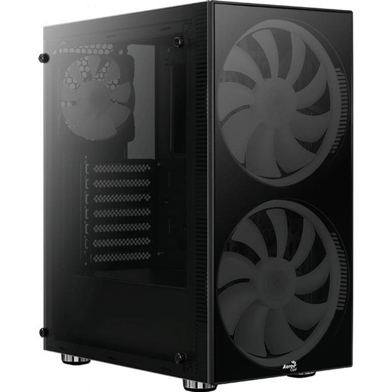 Корпус AEROCOOL PGS Python Black (Python-G-BK-v1) без БП