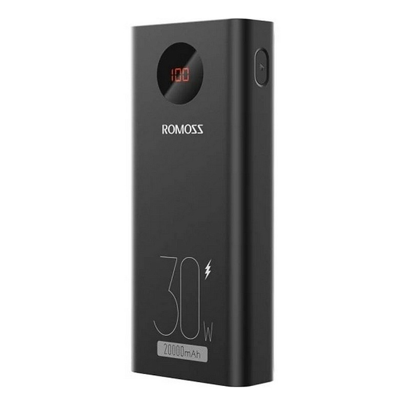 Универсальная мобильная батарея Romoss PEA20 20000mAh Black (PEA20-192-2111H)