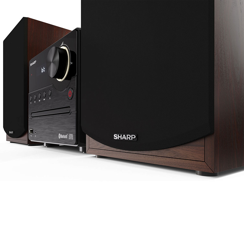 Музыкальный центр Sharp XL-B512(BR) Brown