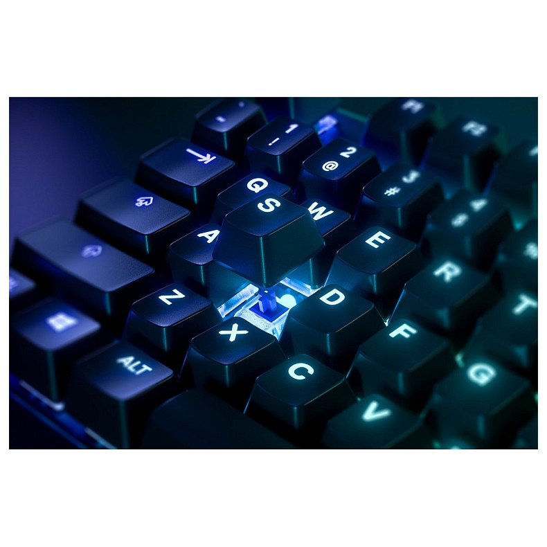 Клавиатура механическая SteelSeries Apex 7 (Blue Switch) OLED Smart Display
